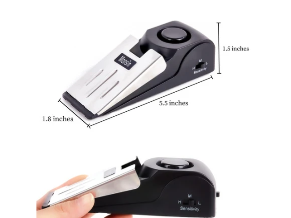 Door Stop Alarm, 4-Pack — Motion Sensor, Generic Logic, Inc.