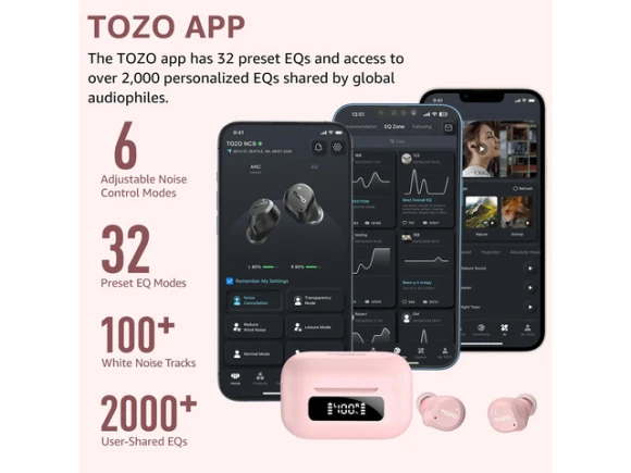 Wireless Earbuds, Pink — Wireless Earbuds, Generic Logic, Inc.