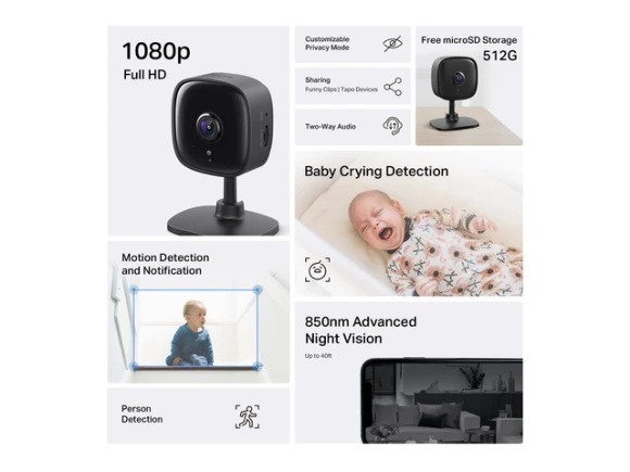 1080P Indoor Security Camera — Security Camera, Generic Logic, Inc.