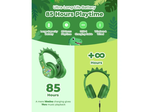 Kids Bluetooth Headphones — Wireless Earbuds, Generic Logic, Inc.