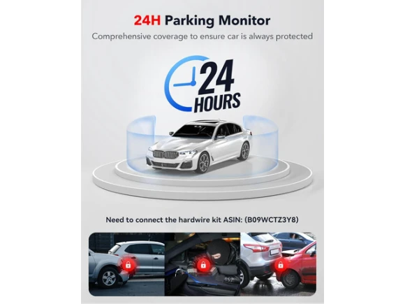 3-Channel Dash Cam — Dash Cam, REDTIGER