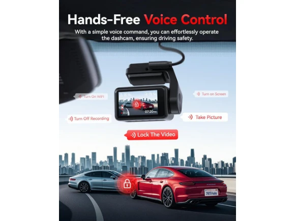 4K Front and Rear Dash Cam — Dash Cam, REDTIGER