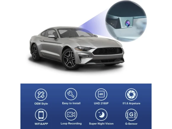 Dash Cam for Ford Mustang — Dash Cam, Fitcamx