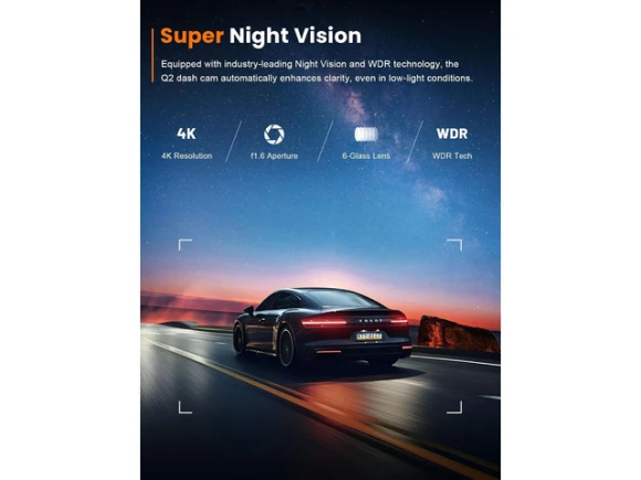 Front Dash Camera with 64GB Card — Dash Cam, WESTWAY