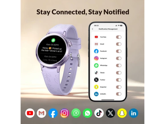 1.1-inch AMOLED Smartwatch — Smart Watch, Generic Logic, Inc.