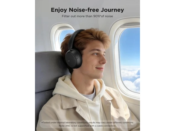 Over-ear Bluetooth headphones, Black — Wireless Earbuds, Generic Logic, Inc.