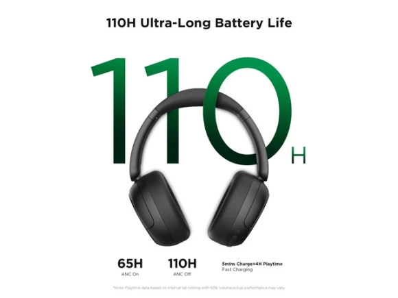 Over-ear Bluetooth headphones, Black — Wireless Earbuds, Generic Logic, Inc.