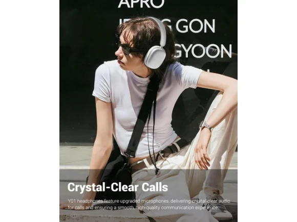 Silver Wireless Over-Ear Headphones — Wireless Earbuds, Generic Logic, Inc.