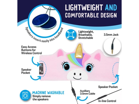Kids Headphones with Travel Bag — Wireless Earbuds, Generic Logic, Inc.