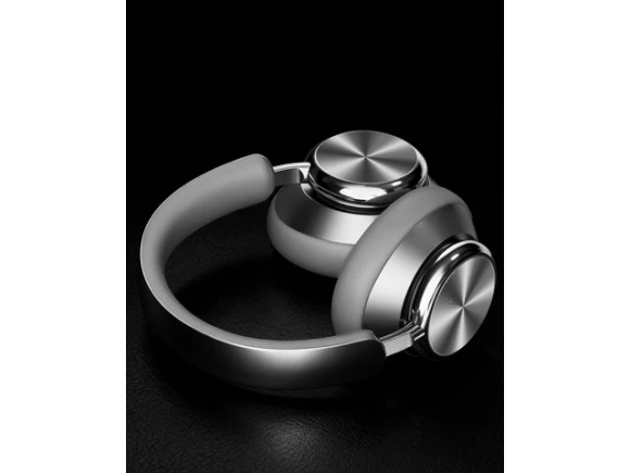 Over-Ear Bluetooth Headphones, Silver — Wireless Earbuds, Generic Logic, Inc.
