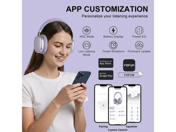 Over-ear headphones — Wireless Earbuds, Generic Logic, Inc.
