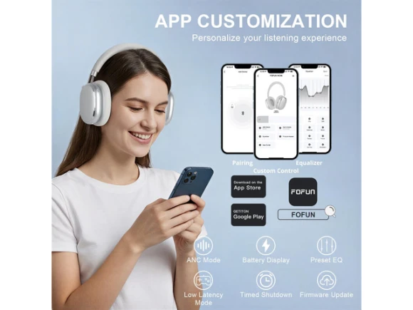 Over-ear headphones — Wireless Earbuds, Generic Logic, Inc.