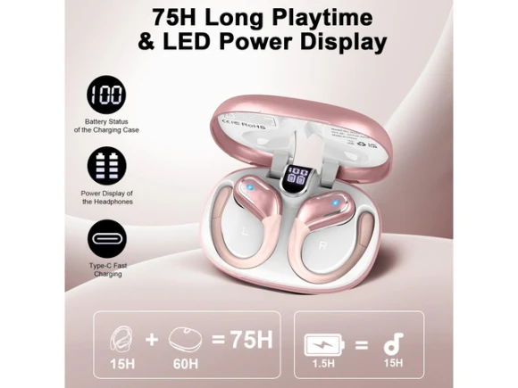 Rose Wireless Earbuds — Wireless Earbuds, Generic Logic, Inc.