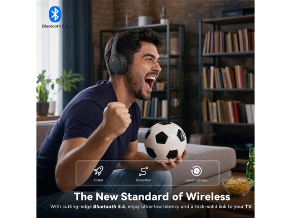 Wireless TV headphones, Black — Wireless Earbuds, Generic Logic, Inc.