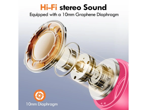 Hot Pink True Wireless Earbuds — Wireless Earbuds, Generic Logic, Inc.