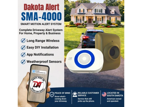 Smart Motion Sensor Driveway Alarm — Motion Sensor, Generic Logic, Inc.