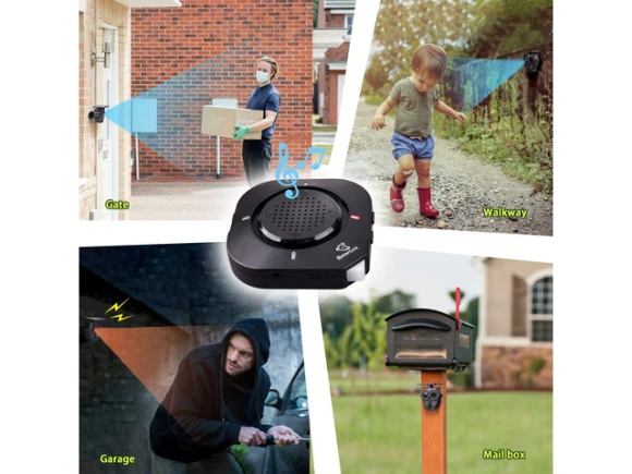 Wireless Solar Driveway Alarm System, 1R1S — Motion Sensor, Generic Logic, Inc.