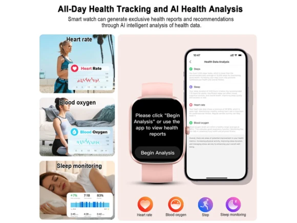 Smartwatch, 1.91-inch — Smart Watch, Generic Logic, Inc.
