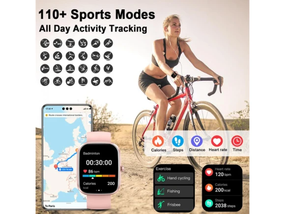 Smartwatch, 1.91-inch — Smart Watch, Generic Logic, Inc.