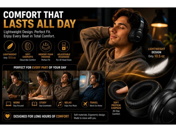 2-in-1 Bluetooth Headphones and Wireless Speaker — Wireless Earbuds, Generic Logic, Inc.
