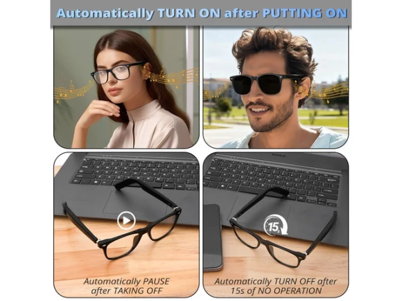Smart Bluetooth glasses — Smart Glasses, Generic Logic, Inc.