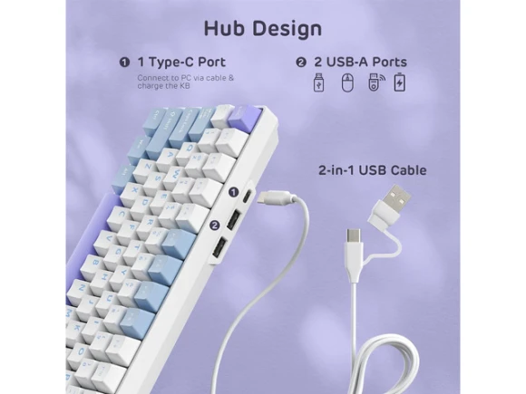 Limited Edition Mechanical Keyboard — Bluetooth Keyboard, RK ROYAL KLUDGE