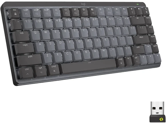 Mechanical keyboard, Graphite — Bluetooth Keyboard, Logitech