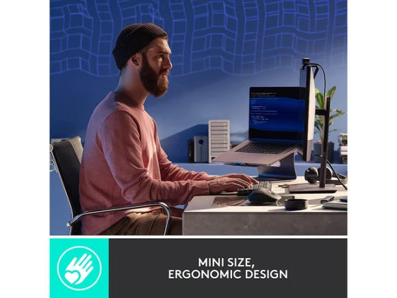 Mechanical keyboard, Graphite — Bluetooth Keyboard, Logitech
