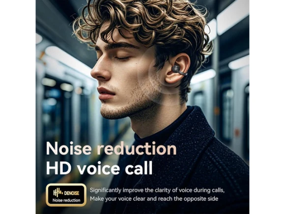 Clip-on open-ear wireless headphones — Wireless Earbuds, Generic Logic, Inc.