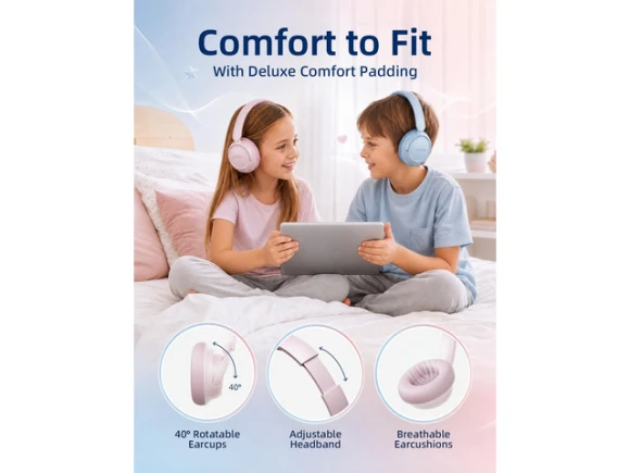 Kids Bluetooth Headphones — Wireless Earbuds, Generic Logic, Inc.