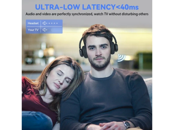 Wireless Headphones for TV Watching — Wireless Earbuds, Generic Logic, Inc.