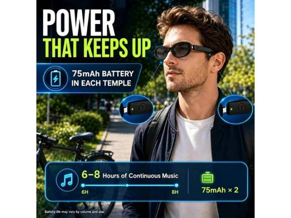 Bluetooth AI Translation Polarized Sunglasses — Smart Glasses, Generic Logic, Inc.