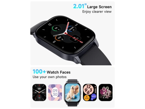 Smartwatch, Midnight Black — Smart Watch, Generic Logic, Inc.