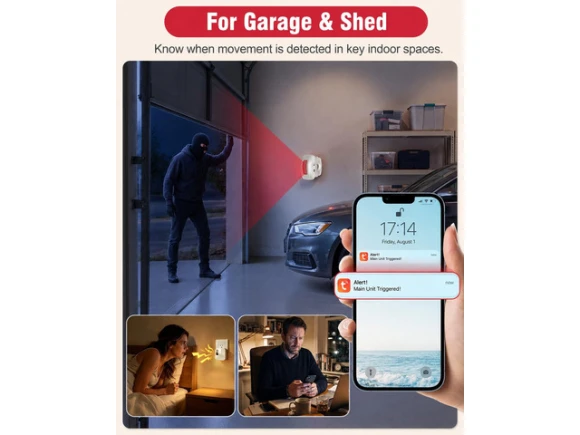 WiFi Motion Sensor Door Chime — Motion Sensor, Generic Logic, Inc.