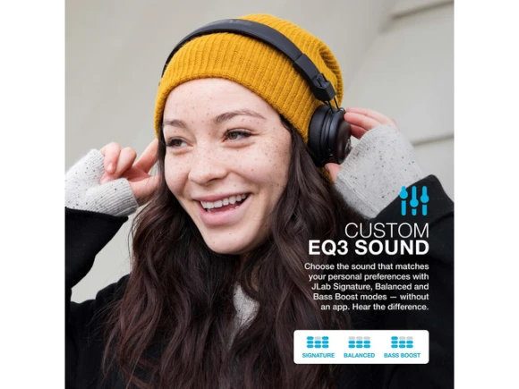 On-ear Bluetooth Headphones, Black — Wireless Earbuds, Generic Logic, Inc.