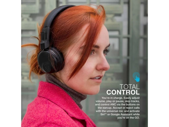 On-ear Bluetooth Headphones, Black — Wireless Earbuds, Generic Logic, Inc.