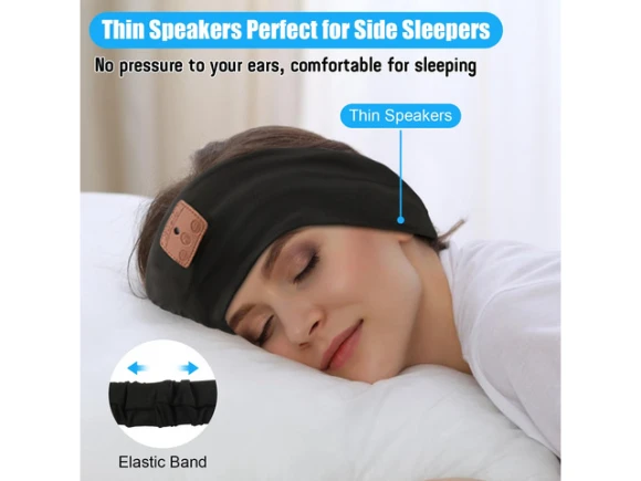 Bluetooth Headband Headphones, 2-Pack, Black & Grey — Wireless Earbuds, Generic Logic, Inc.
