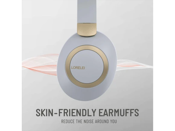 Wireless over-ear headphones, Smoke Gray — Wireless Earbuds, Generic Logic, Inc.