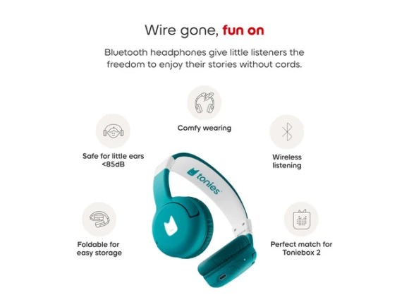 Bluetooth Headphones for Toniebox 2 — Wireless Earbuds, Generic Logic, Inc.