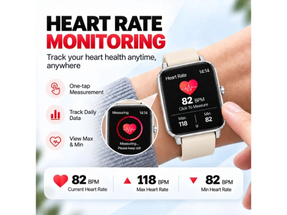 Smartwatch Fitness Tracker — Fitness Tracker, Generic Logic, Inc.