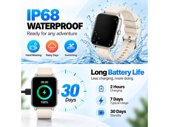 Smartwatch Fitness Tracker — Fitness Tracker, Generic Logic, Inc.