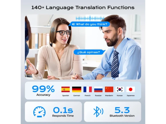 AI smart glasses — Smart Glasses, Generic Logic, Inc.
