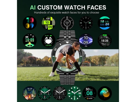 Smart Watch with 1.19-inch AMOLED Display — Smart Watch, Generic Logic, Inc.