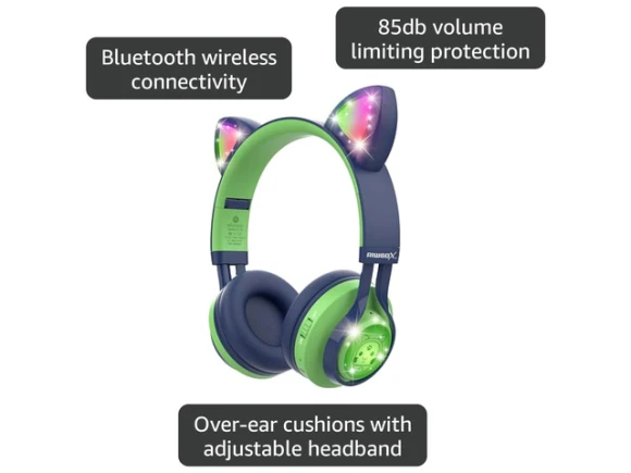 Bluetooth Cat-Ear Headphones — Wireless Earbuds, Generic Logic, Inc.