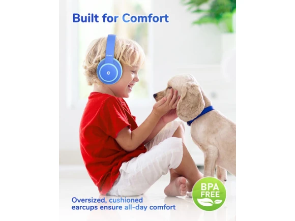 Kids' active noise-cancelling headphones — Wireless Earbuds, Generic Logic, Inc.