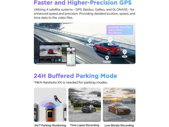 2-Channel Front and Rear Dash Cam — Dash Cam, VIOFO
