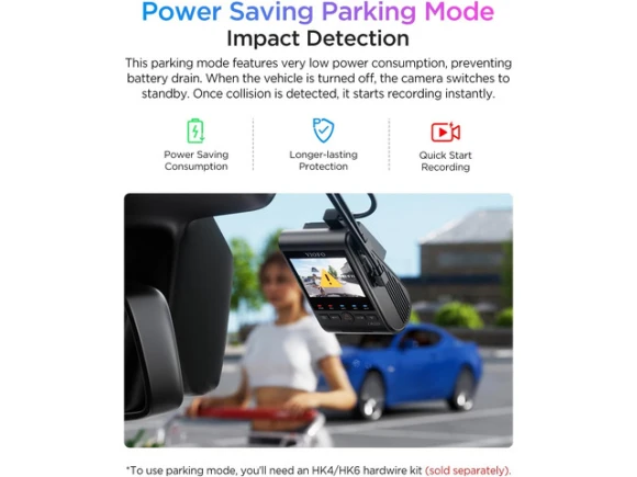 3-Channel Dash Cam — Dash Cam, VIOFO