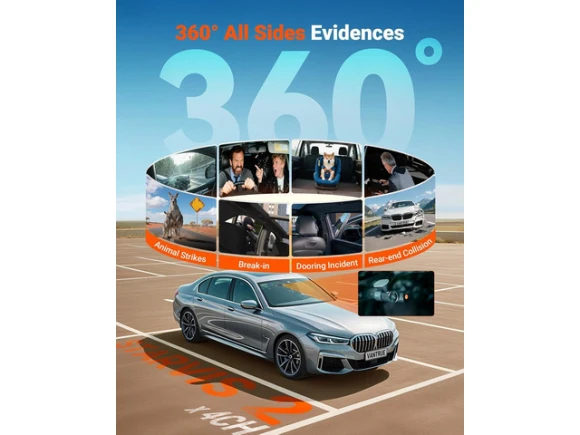 4-Channel Dash Camera — Dash Cam, VANTRUE