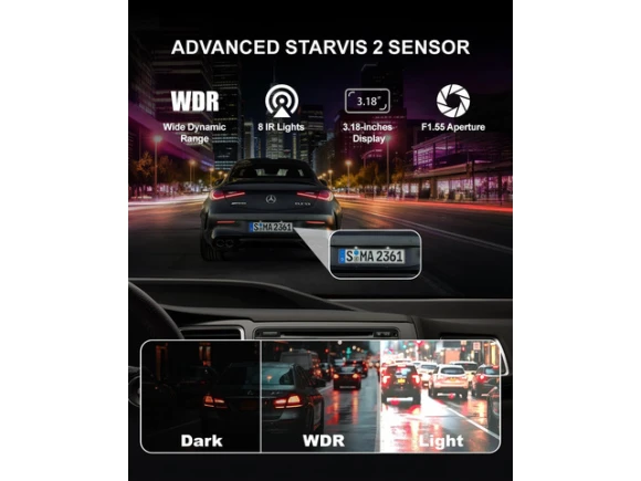 4-Channel Front-and-Rear Car Dash Camera — Dash Cam, ilepo