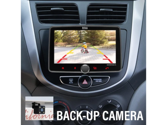 7-Inch Single DIN Car Stereo System with Apple CarPlay and Android Auto — Car Infotainment System, BOSS AUDIO SYSTEMS
